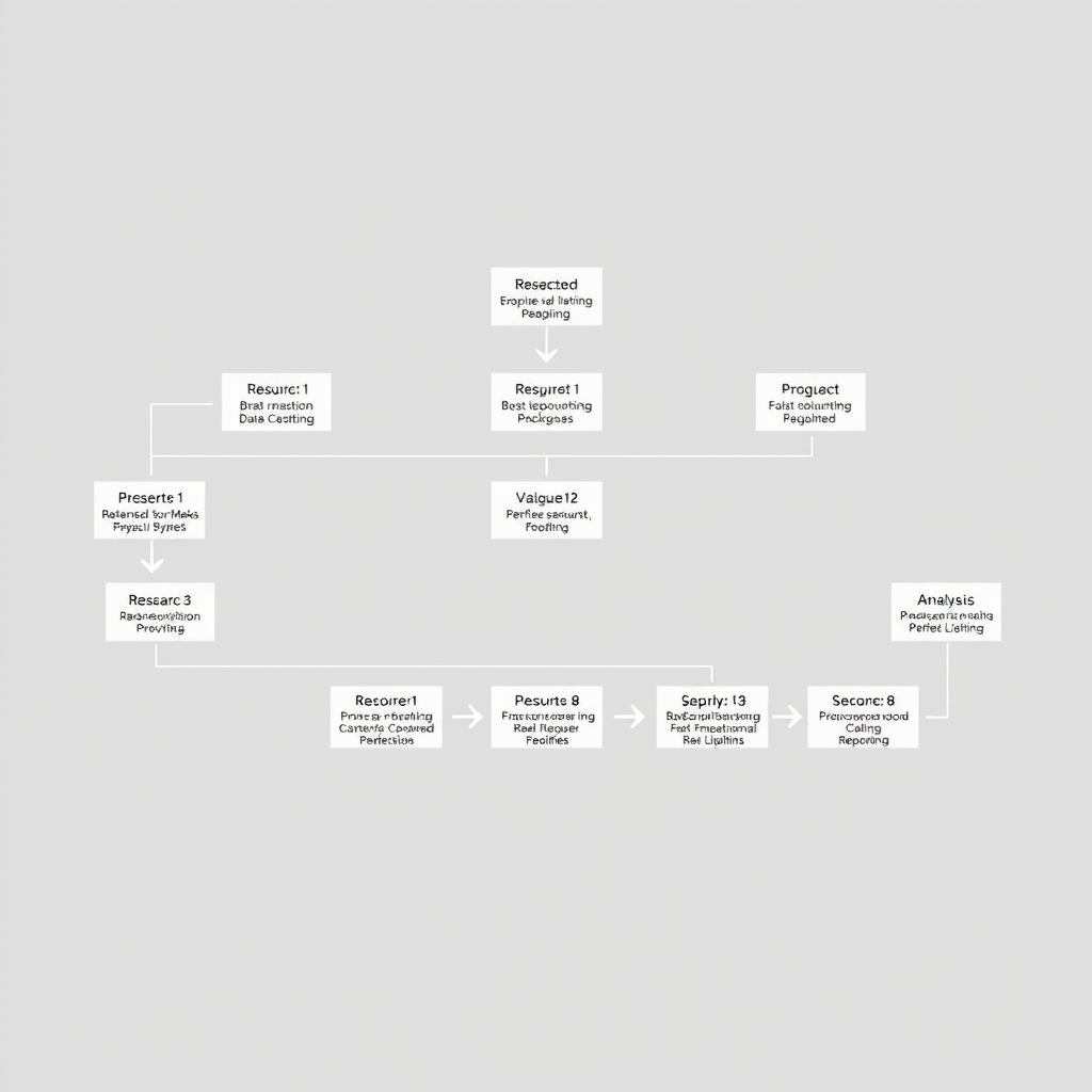 Detailliertes Flussdiagramm des Forschungsprozesses mit Datenerfassung, Analyse, Validierung und Berichterstattung